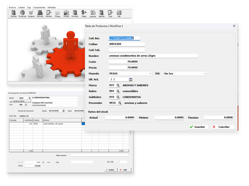 Capturas de pantalla de Zelig Gestión